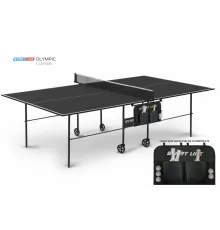 Стол теннисный Olympic с сеткой Black
