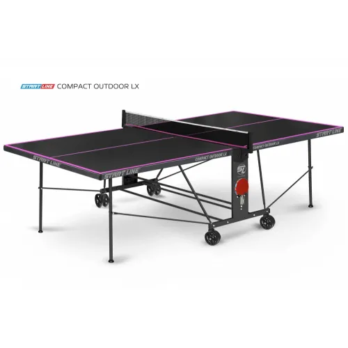Стол теннисный Compact-2 LX  Всепогодный 6 black