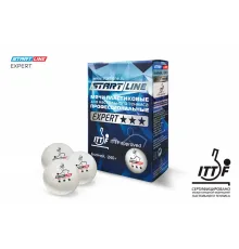 Мячи Start line EXPERT V40+ 3* (ITTF) (6 шт)