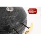 Керамический гриль-барбекю 24 дюйма CFG CHEF (черный) (61 см)