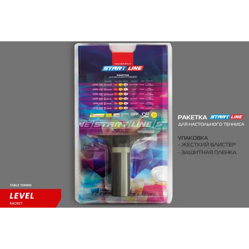 Теннисная ракетка Start line Level 600 New (прямая) 12705