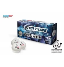 Мячи Start line EXPERT V40+ 3* (ITTF) (10 шт)