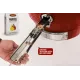 Керамический гриль-барбекю 24 дюйма CFG CHEF (красный) (61 см)