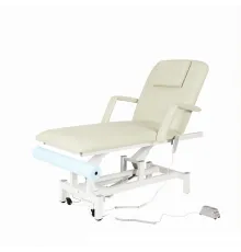 Стол массажный электрический Mizomed MZ 3522, с ножной педалью бежевый