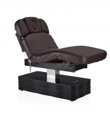 Электрический стационарный массажный стол Mizomed NESS-C Salon-Walnut с электроприводом шоколад