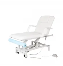 Стол массажный электрический Mizomed MZ 3522, с ножной педалью белый