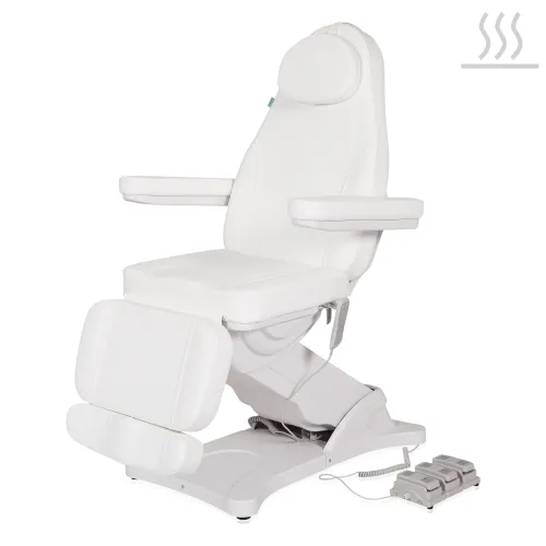 Косметологическое кресло Mizomed MZ 3570H с электроприводом, с подогревом, с ножными педалями