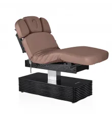 Электрический стационарный массажный стол Mizomed NESS-C Salon-Walnut с электроприводом мокко