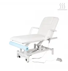 Стол массажный электрический Mizomed MZ 3522H, с подогревом, с ножной педалью белый