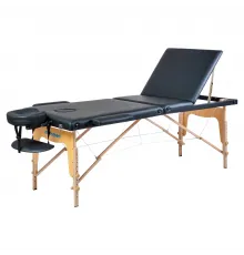 Стол массажный медицинский Mizomed Standart 3, черный
