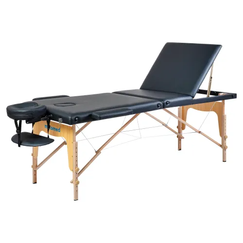 Стол массажный медицинский Mizomed Standart 3, черный