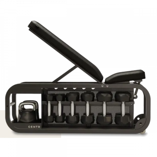 Скамья силовая, многофункциональная CENTR, черная CFB1.1