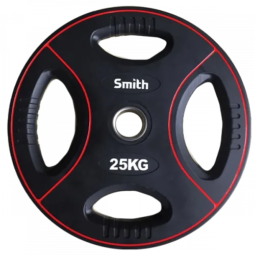 Диск полиуретановый 25кг. Smith Сила PUWP12