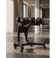Стойка под регулируемую гантель HYFIT v1, черная
