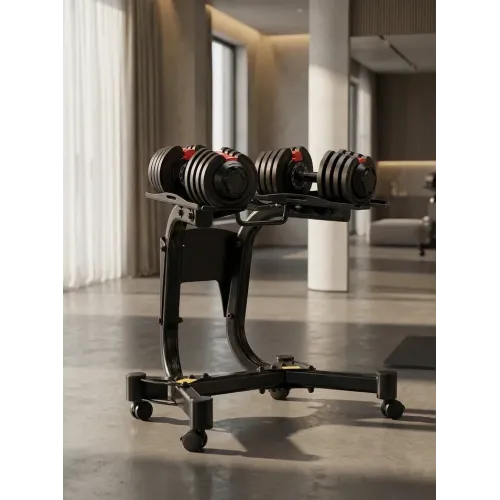 Стойка под регулируемую гантель HYFIT v1, черная