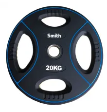 Диск полиуретановый 20кг. Smith Сила PUWP12