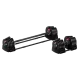 Гантель регулируемая 40кг + штанга, HYFIT, набор 2в1, D7060