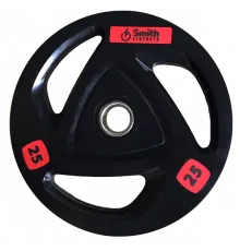 Диск обрезиненый 25кг. Smith Сила WP085