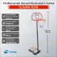 Мобильная баскетбольная стойка Scholle, регулируемая, S018