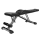 Скамья силовая, универсальная HYFIT, складная, черная D008