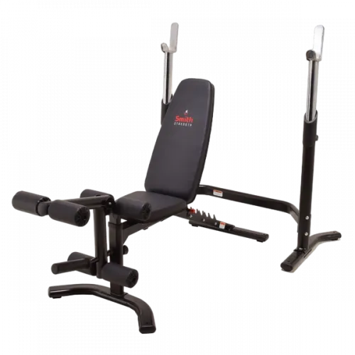 Многофункциональная силовая скамья со стойками под штангу Smith Сила (Strength) WB270