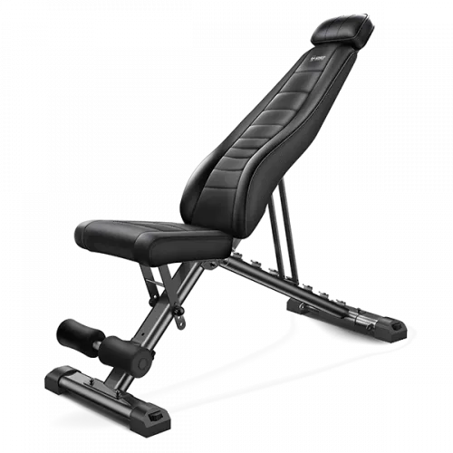 Скамья силовая, универсальная HYFIT, складная, черная D008