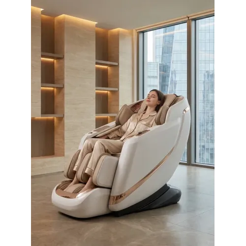 Массажное кресло Meridien, VICTORIA, белое