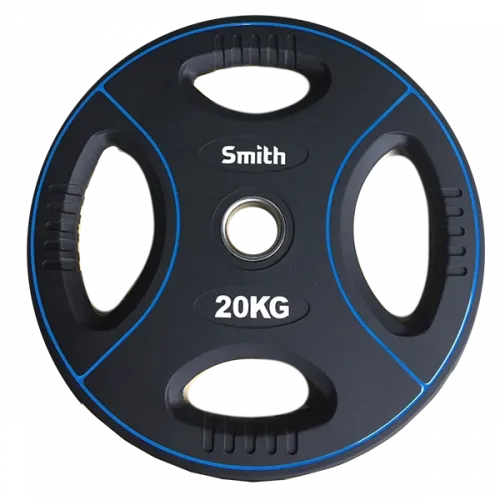 Диск полиуретановый 20кг. Smith Сила PUWP12
