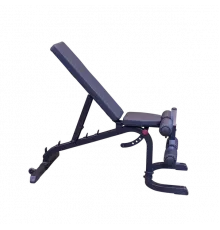 Универсальная регулируемая скамья BODY SOLID GFID31B черная