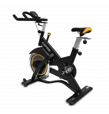 Спин-байк с консолью профессиональный BRONZE GYM INSPIRE