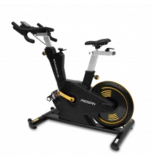 Спин-байк с консолью профессиональный BRONZE GYM PROSPIN