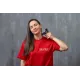 Массажный пистолет мини ДЕЛЬТА, 4 насадки