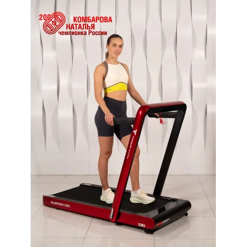Беговая дорожка Titanium Masters Slimtech C20, красная