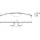 Опция перекладины кроссовера Hasttings Digger HD023OPT-1