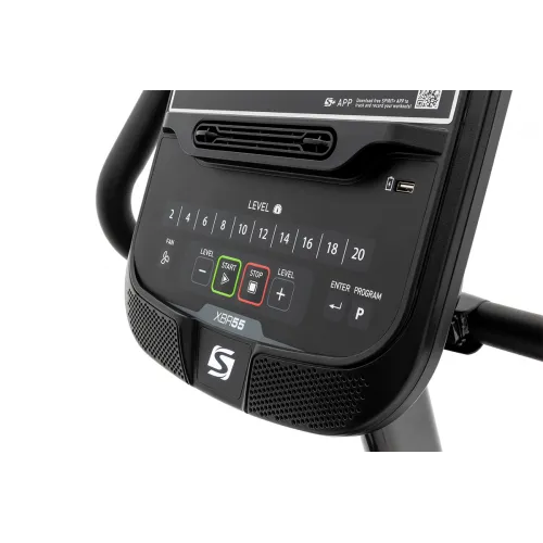 Велотренажер SPIRIT XBR55 BLACK