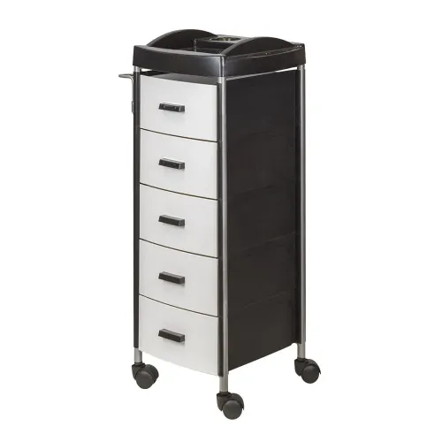 Тележка парикмахерская Глорис-03, черный