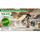 Кушетка массажная МД-849 (Элегия-3А) Серебристый, 3 мотора