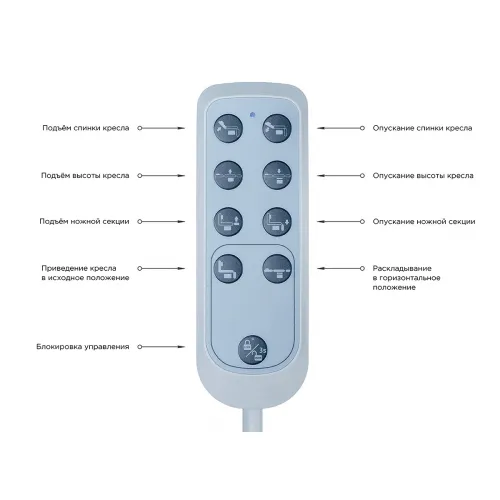 Косметологическое кресло МД-8373 с подогревом