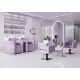 Парикмахерское кресло Грейс, основание чёрная бабочка