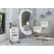 Парикмахерское кресло МД-166 с прострочкой и утяжкой