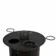 Парикмахерская тележка GiroCo Doble, черный