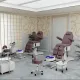 Педикюрное кресло Шарм-03 (Элегия-3В), 3 мотора, Чёрный