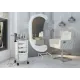 Тележка парикмахерская М-02 box, черный