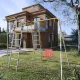 Детский спортивный комплекс для дачи ROMANA Веселая лужайка - 2 (желтый/серый) (без качелей)