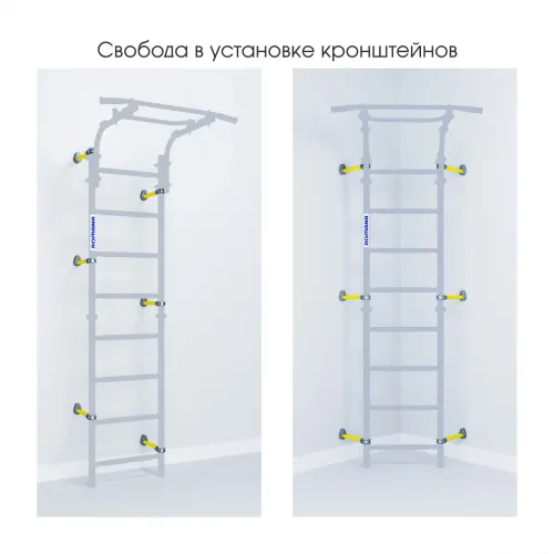 Комплекс «Шведская стенка ROMANA Некст Пастель»