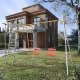 Детский спортивный комплекс для дачи ROMANA Акробат - 2 (желтый/серый) (без качелей)
