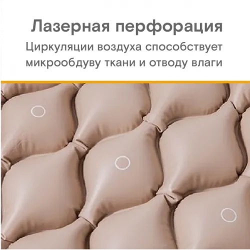 Противопролежневая система с алюминиевым компрессором, вентиляцией и функцией статик MET АИР Б-400 (AIR B-400) 23924