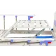 Медицинская кровать механическая четырехсекционная с вставками из ABS-пластика MET DM-370 17993