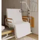 Кровать с ПОВОРОТНЫМ КРЕСЛОМ, для лежачих больных МЕТ РАУНД АП (RAUND UP) 20331