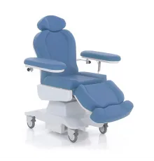 Кресло для диализа и химиотерапии синего цвета MET BK-100 18964